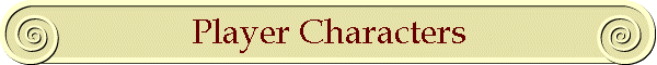 Player Characters